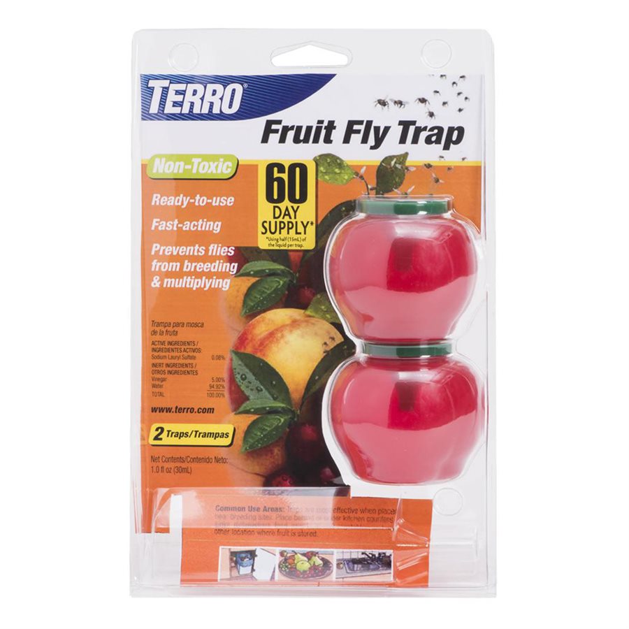 Piège à mouches à fruits (lot de 2)