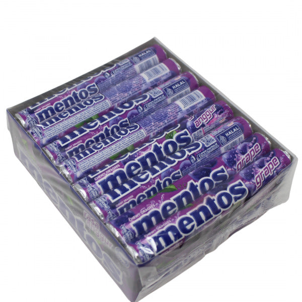 Mentos Roll 24pk X 37g Berry - Each Sold Individually