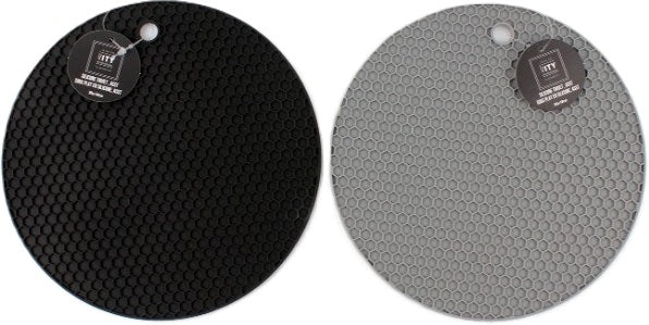 Silicone Trivet Ass't Colours 7" ITY