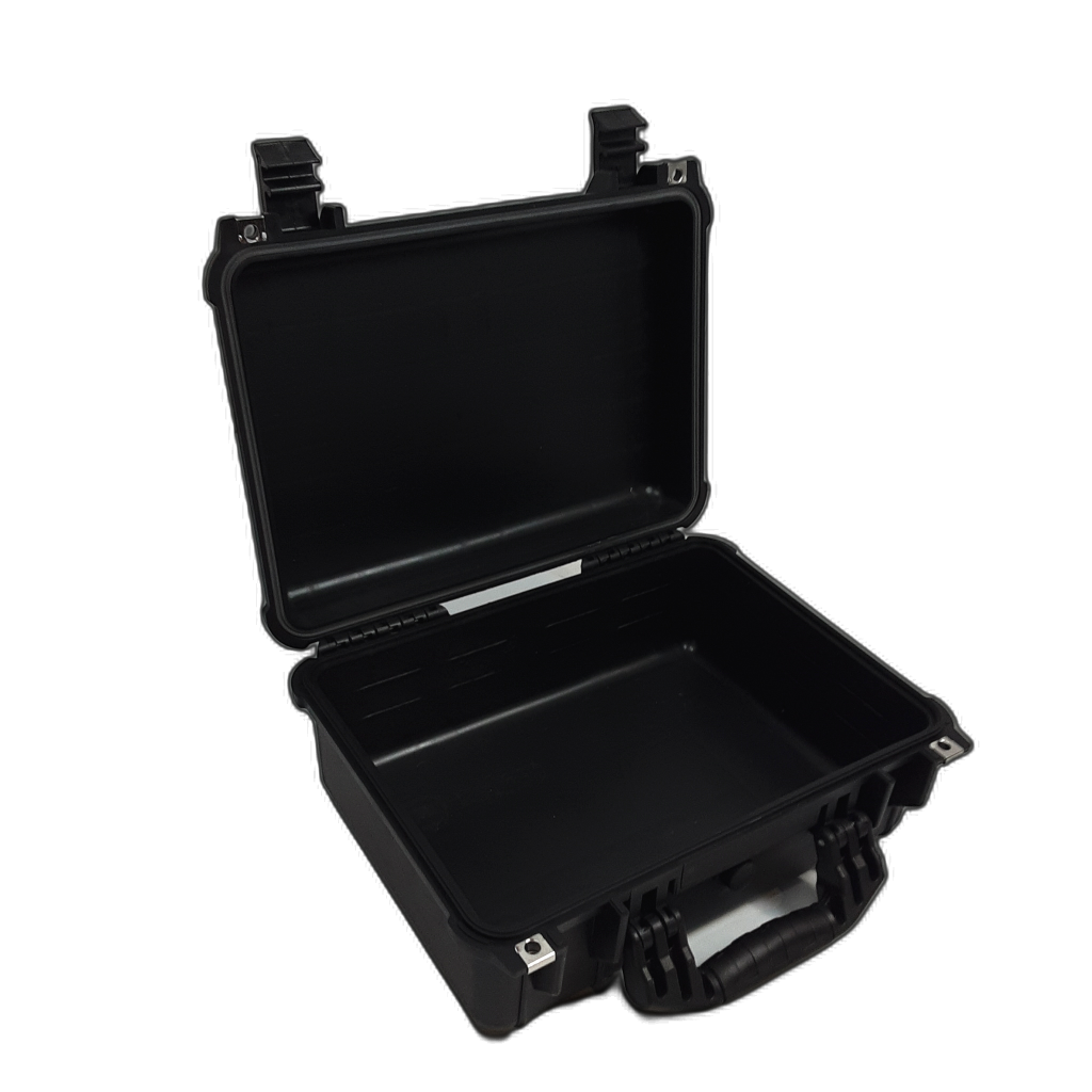 Airtight Case Medium Black Plastic