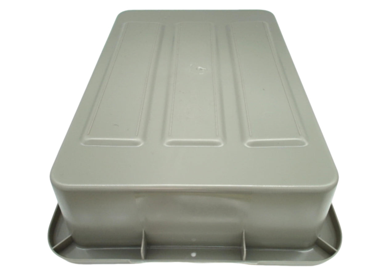 Grey Bus Tray 20" x 15" x 5" Plastic - Additional View