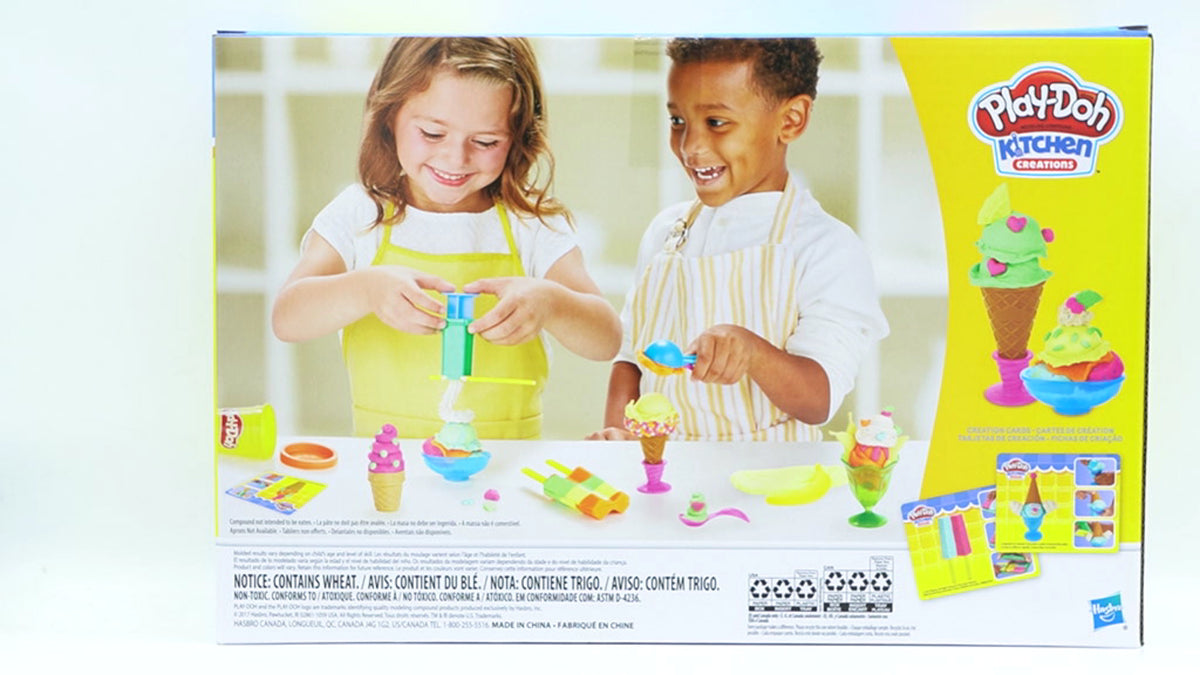 Play-doh Kitchen Creations Ice Cream Party Set - Additional View