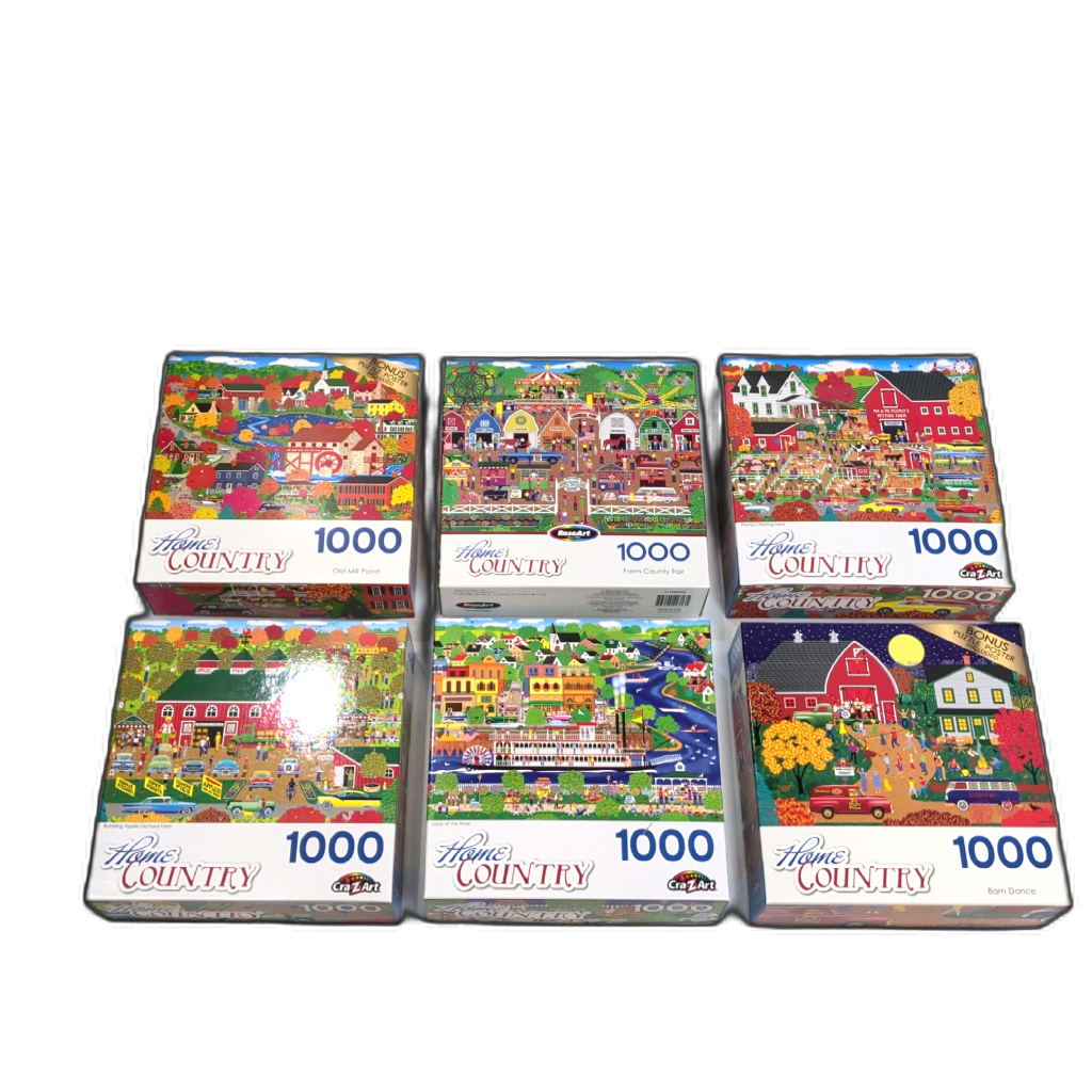 Home Country 1000pc. Puzzle Assorted