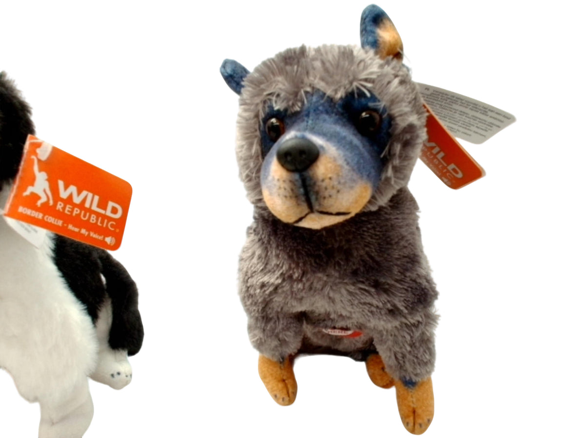 Rescue Dogs 8" Plush Assorted Wild Republic (EACH SOLD INDIVIDUALLY) - Additional View