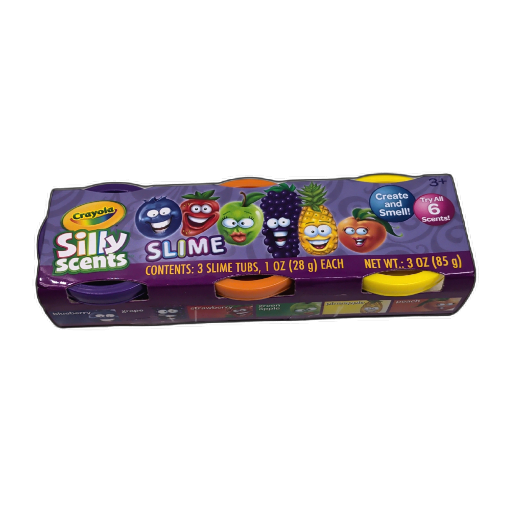 Silly Scents Slime 3pk. 85g. Each Assorted Scents Crayola