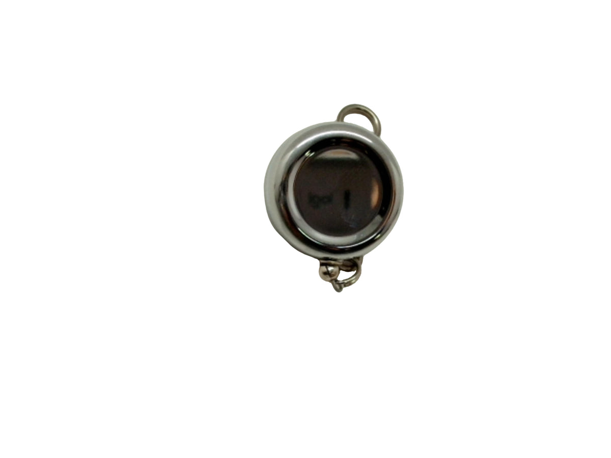 Chrome Plated Pin 1" w/Retractable Pull Reel 18.5"