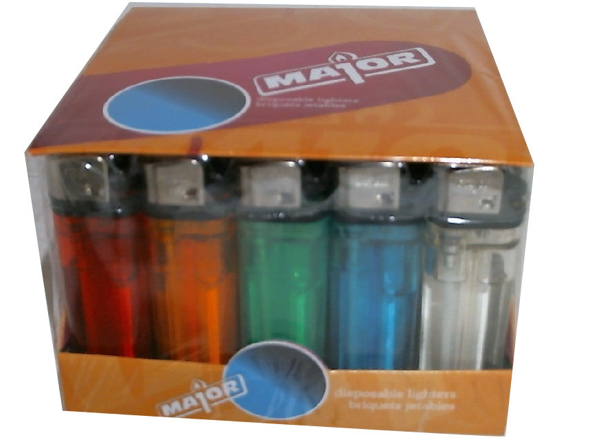 Lighter Clear Ass't Colours - sold individually