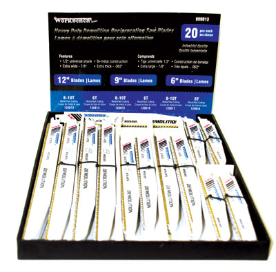 Reciprocating saw blades 6 9 and 12 in -120 pcs sold individually