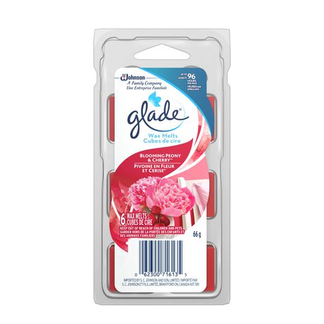 Wax Melts 6pk. 66g. Blooming Peony & Cherry Glade