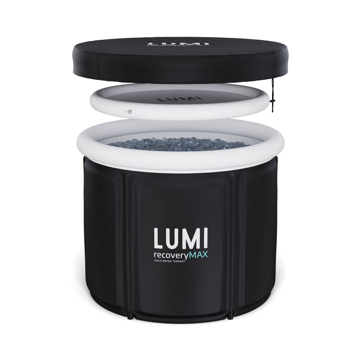 Ice Bath Lumi Recovery Pod Max w/Cover & Carry Bag 100L Capacity - Additional View