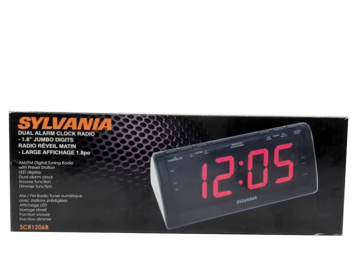 Alarm Clock Digital Radio Refurbished