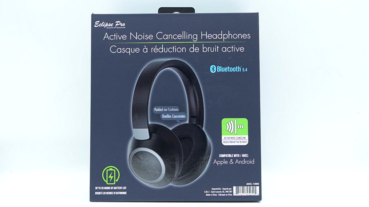 Headphones Bluetooth Noise Cancelling Eclipse Pro