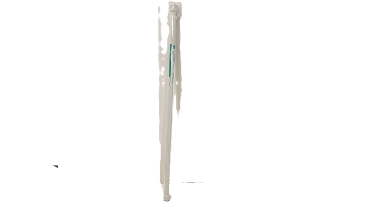 Extendable Tension Rod White 41"-76" Ella Stone