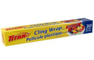 CLING WRAP 30cm x 30m TITAN CHEF