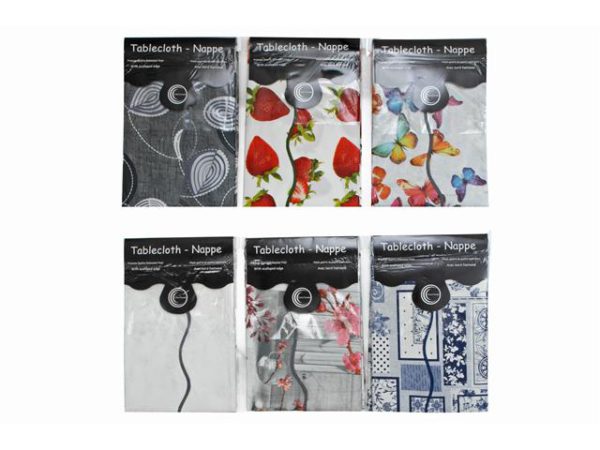 Nappe en PVC assortie 152 cm X 228 cm 152 cm X 228 cm