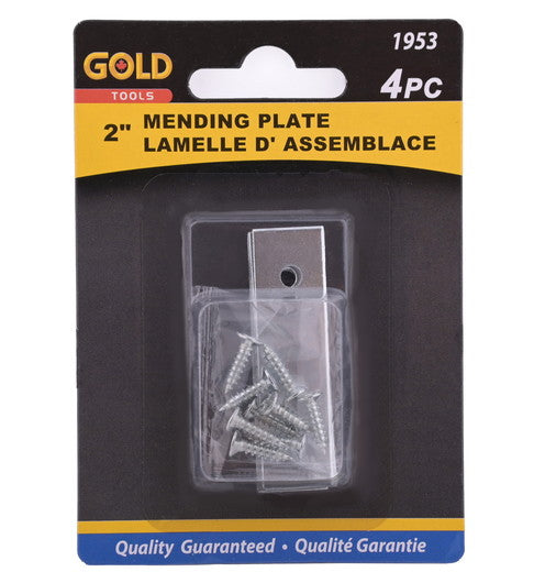 mending plate 2 inch 4 pc