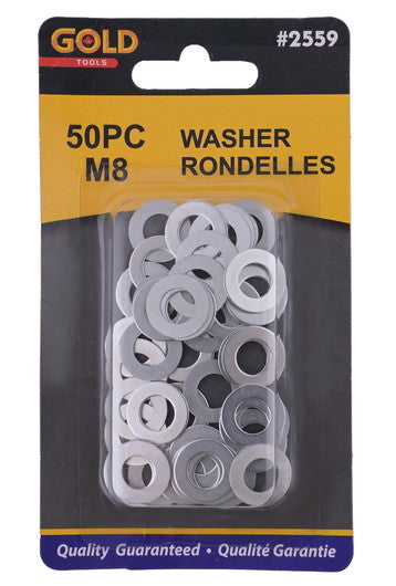 Washers 50 pc m8