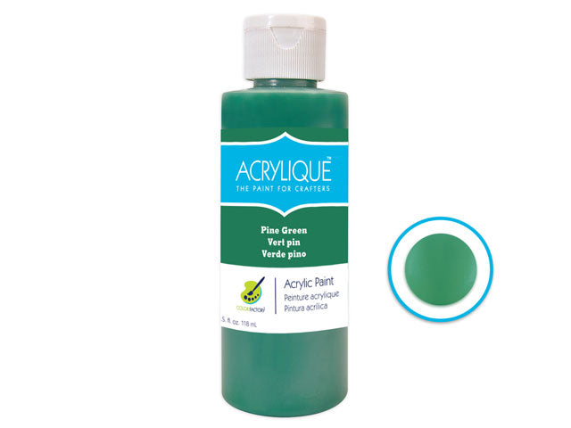 Acrylic Paint 100 PINE GREEN 4oz Acrylique