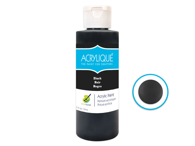Peinture acrylique 180 NOIR 118 ml