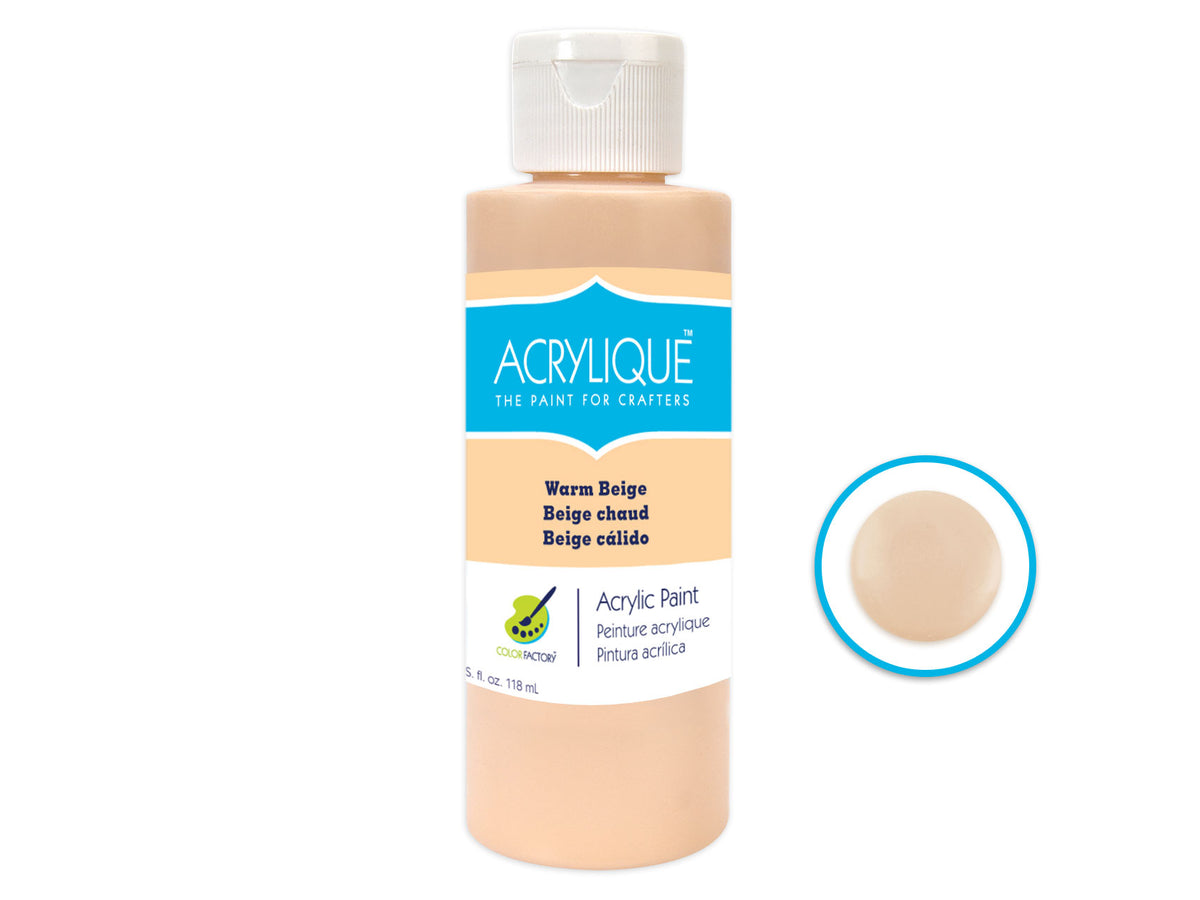 Peinture Acrylique 195 BEIGE CHAUD 120ml