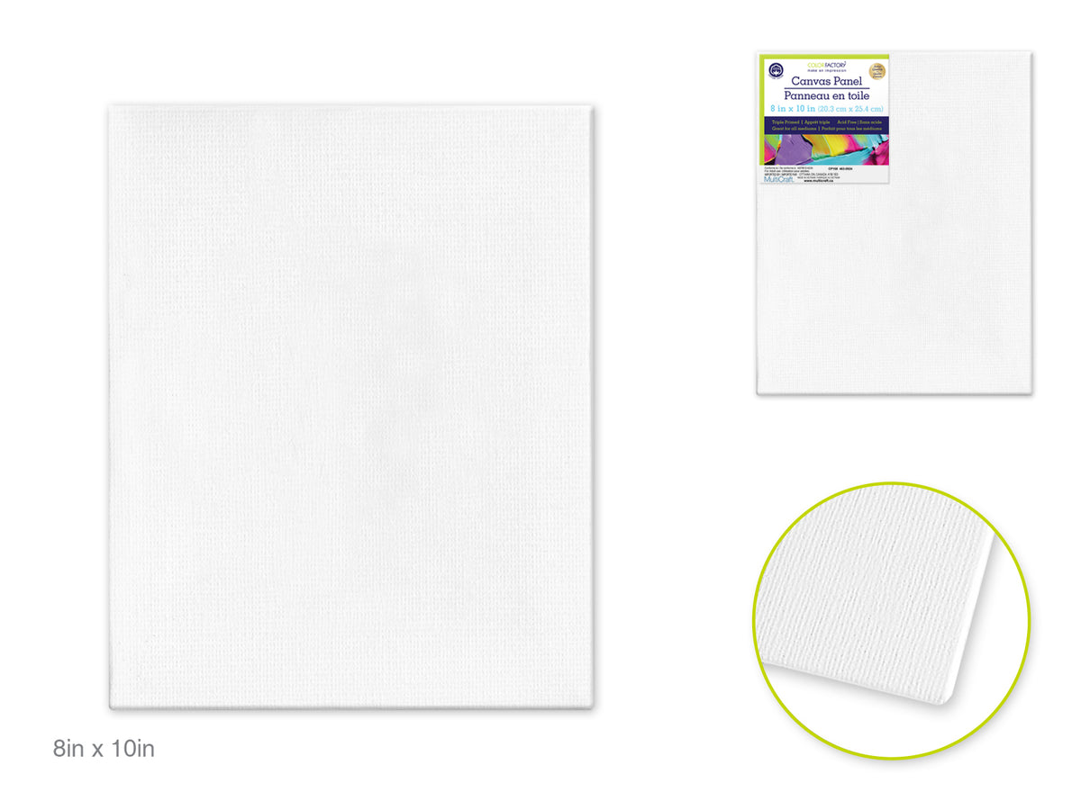Canvas Panels Primed 8"x10" Artist Quality