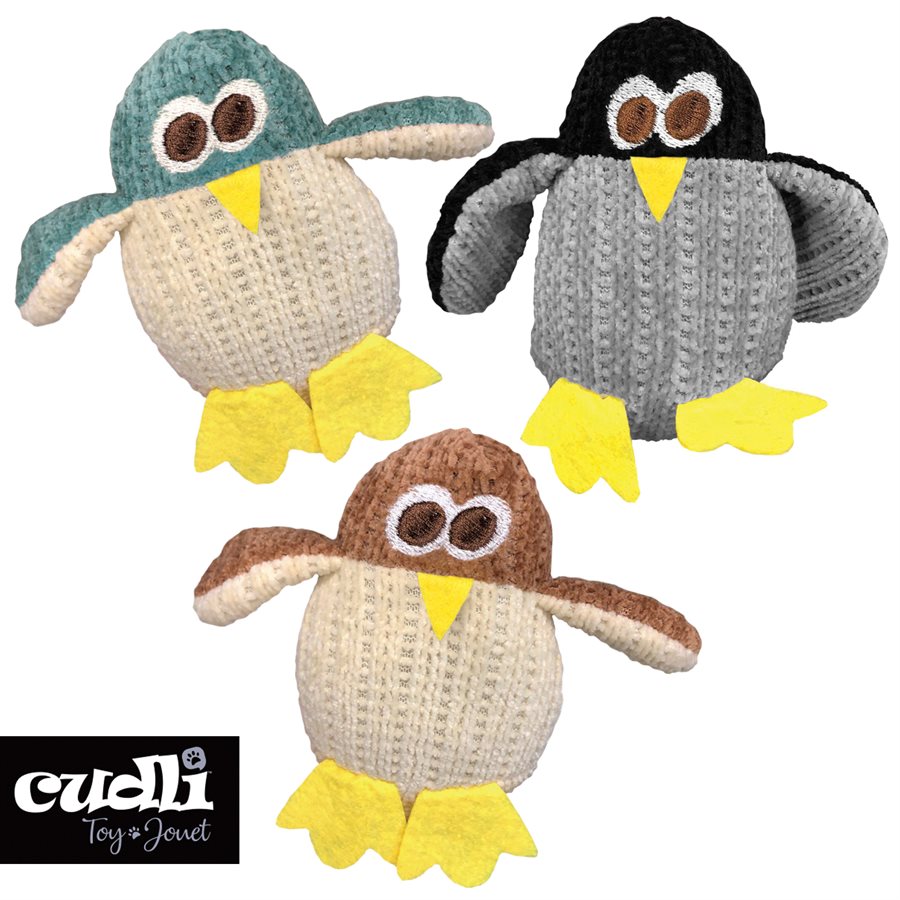 Cat Toy Owl Plush 4" Cudli