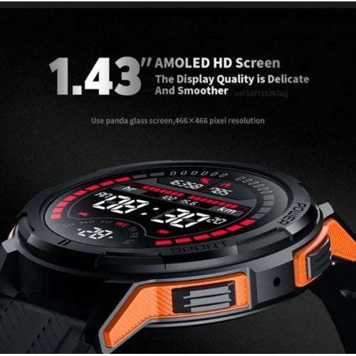 Smart Watch C25 AMOLED Screen 1.43" 1ATM Waterproof Heart Rate Monitor - Additional View