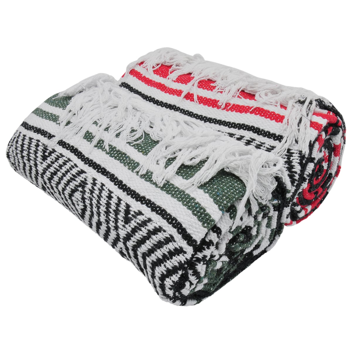 Falsa Throw w/Fringes 51" x 75" Outdoors Oland (ENDCAP) - Additional View