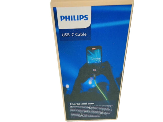 USB A - USB C 3Ft RGB Party Cable Philips - Additional View