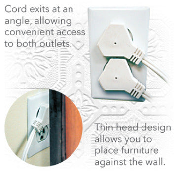 Extension cord flat head 6 feet - Additional View