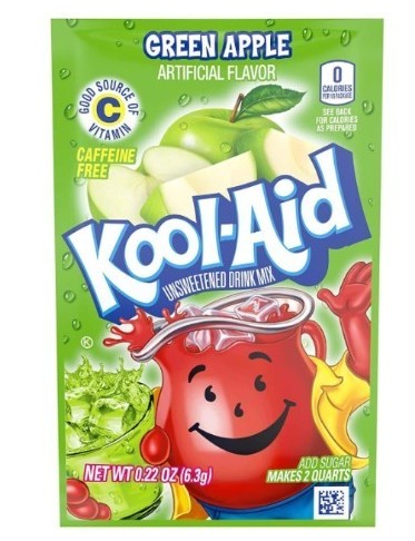 Kool-aid Green Apple 0.15oz