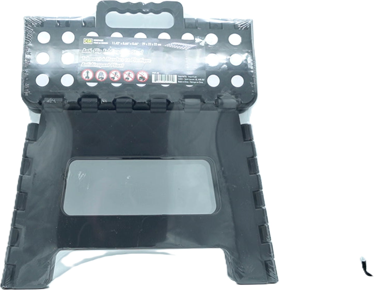 Folding Step Stool 11.42" Anti Slip CM Homeware
