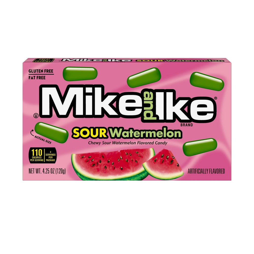 Mike And Ike Sour Watermelon Candy 120g. - Additional View