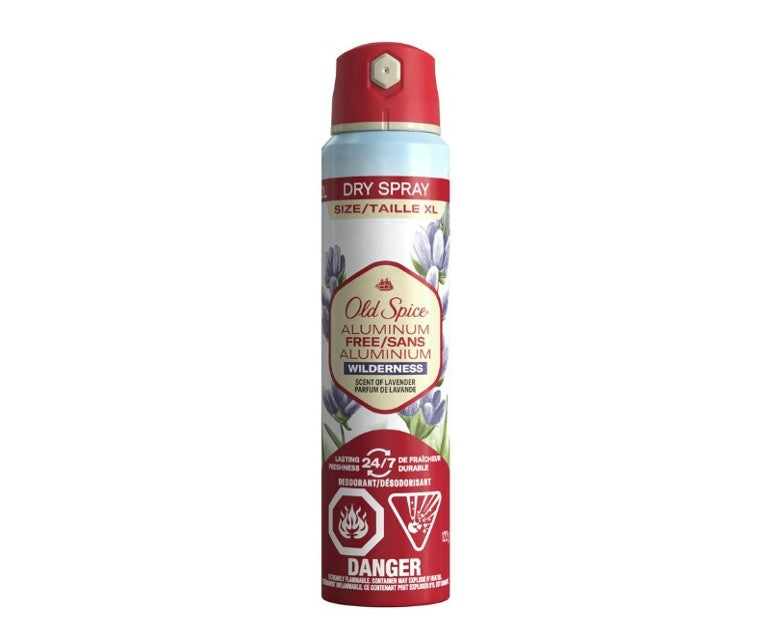 Old Spice Déodorant Spray Wilderness 122g.