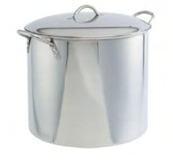 Stock Pot 20QT w/ Dome Lid Stainless Steel