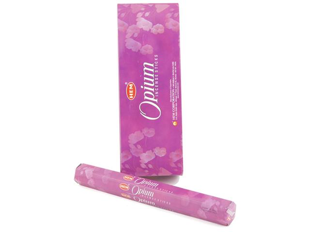 Bâtonnets d'encens Opium, paquet de 20. Hem