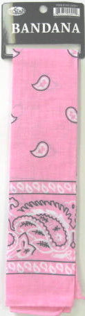 Bandana Printd Pink-21X21 inches