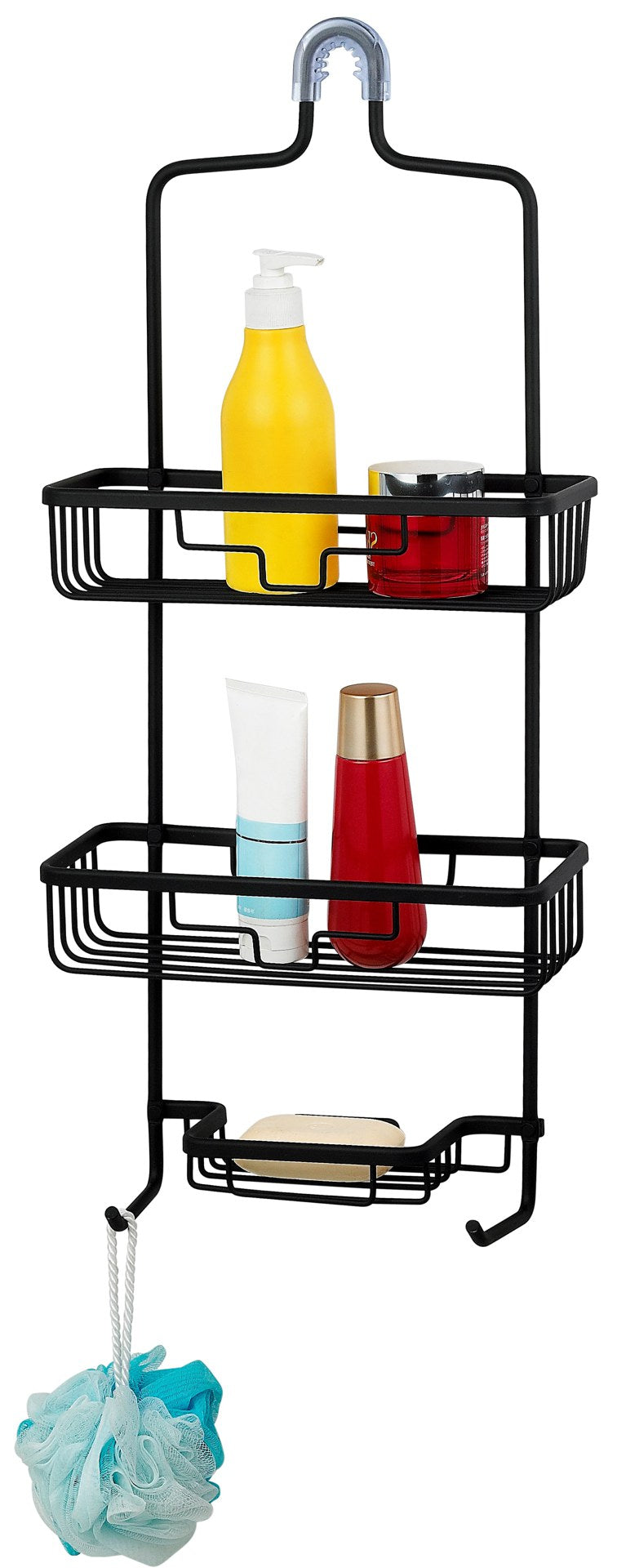 shower caddy Black aluminum