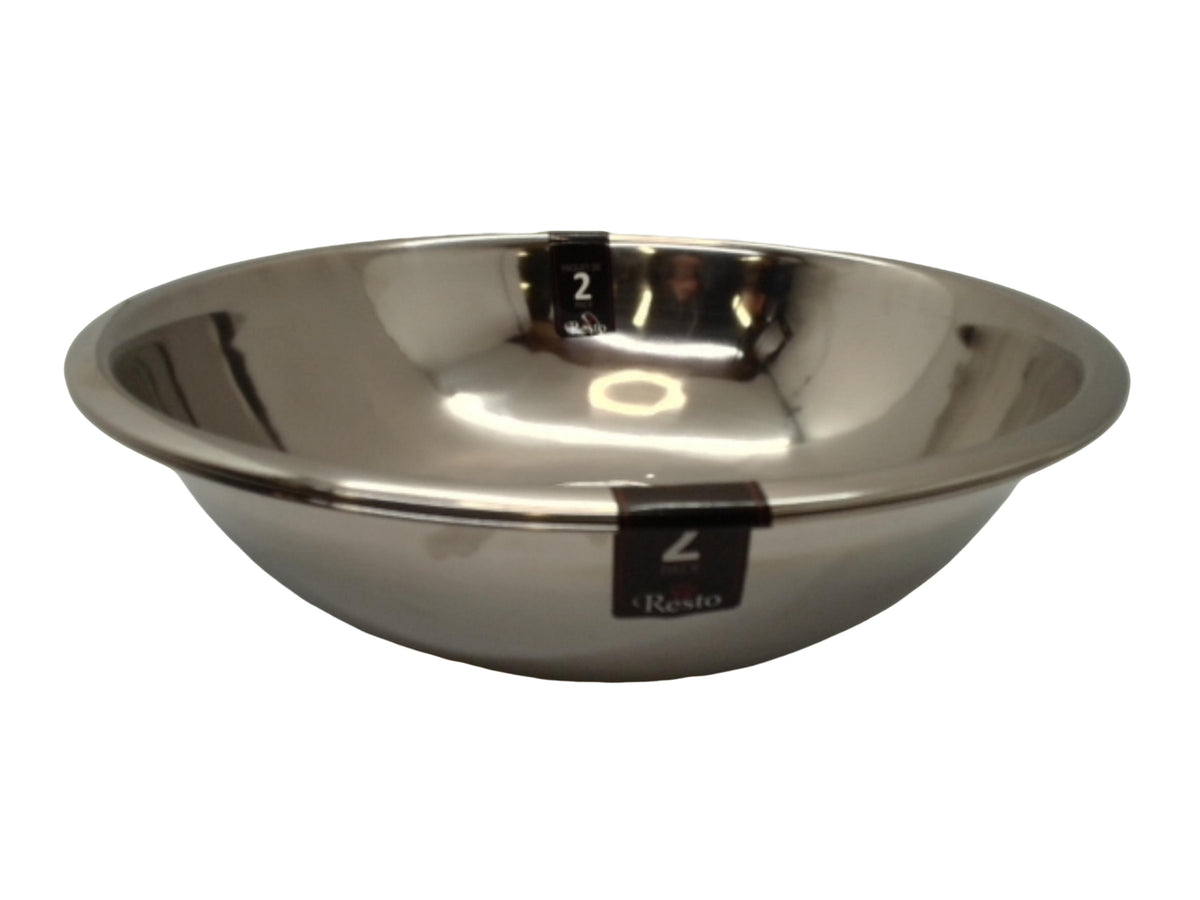 stainless steel bowl 13.7L 2 pack Resto