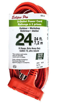 Rallonge 7,3 m 3 prises 16/3