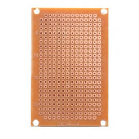 PCB board 1.75 x 2.75w. Holes BULK
