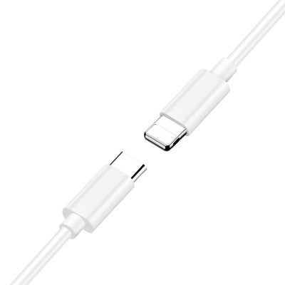 USB C - Lightning 3Ft White Cable YESA - Additional View
