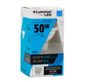 LED Bulb MR16 7W 5000K Luminus