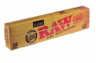 Cones 32ct 1 1/4 Size Raw