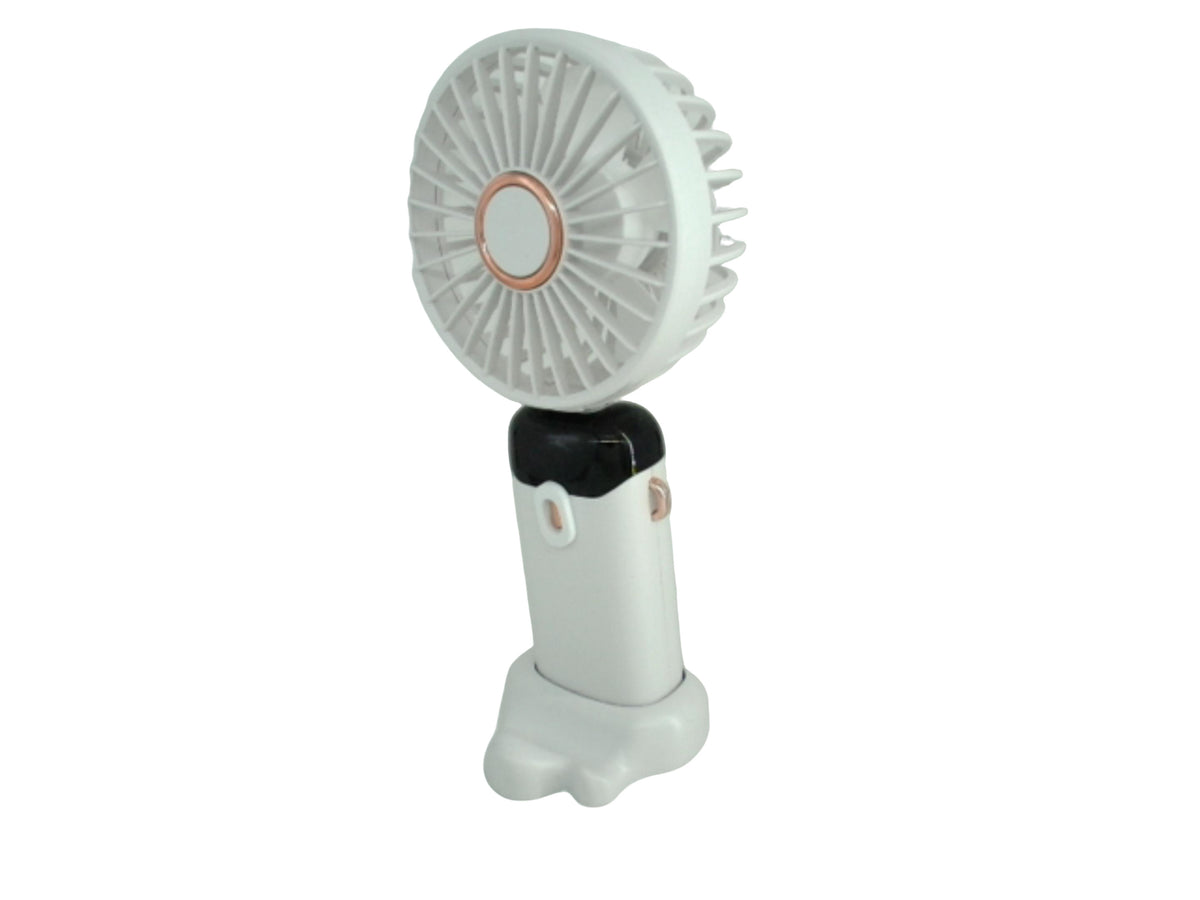 Handheld fan - 5 speed - usb rechargable - Additional View