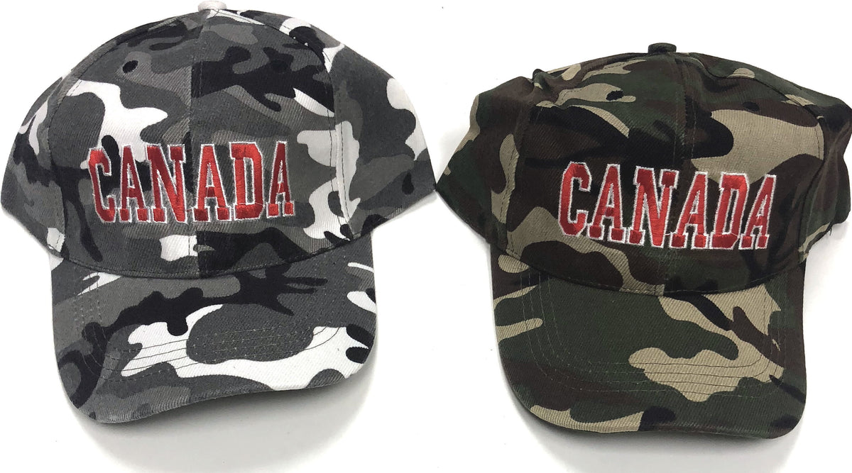 Ball Cap Camo-canada Des.