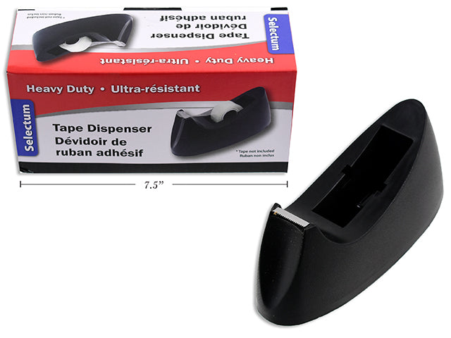 TAPE DISPENSER BLK,DESK MODEL