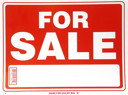 Sign 'For Sale' 16x12
