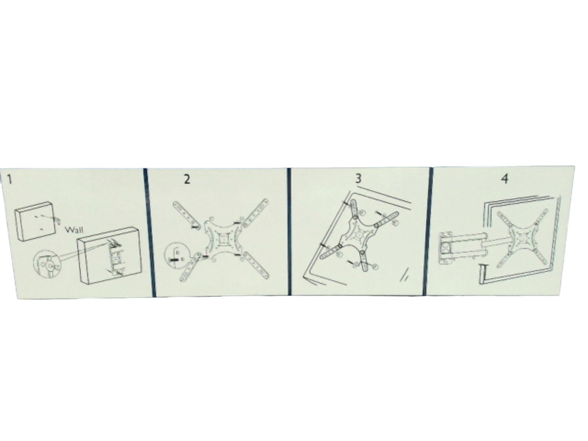 Wall Mount Full Motion 14" - 56" 35kg Philips - Additional View
