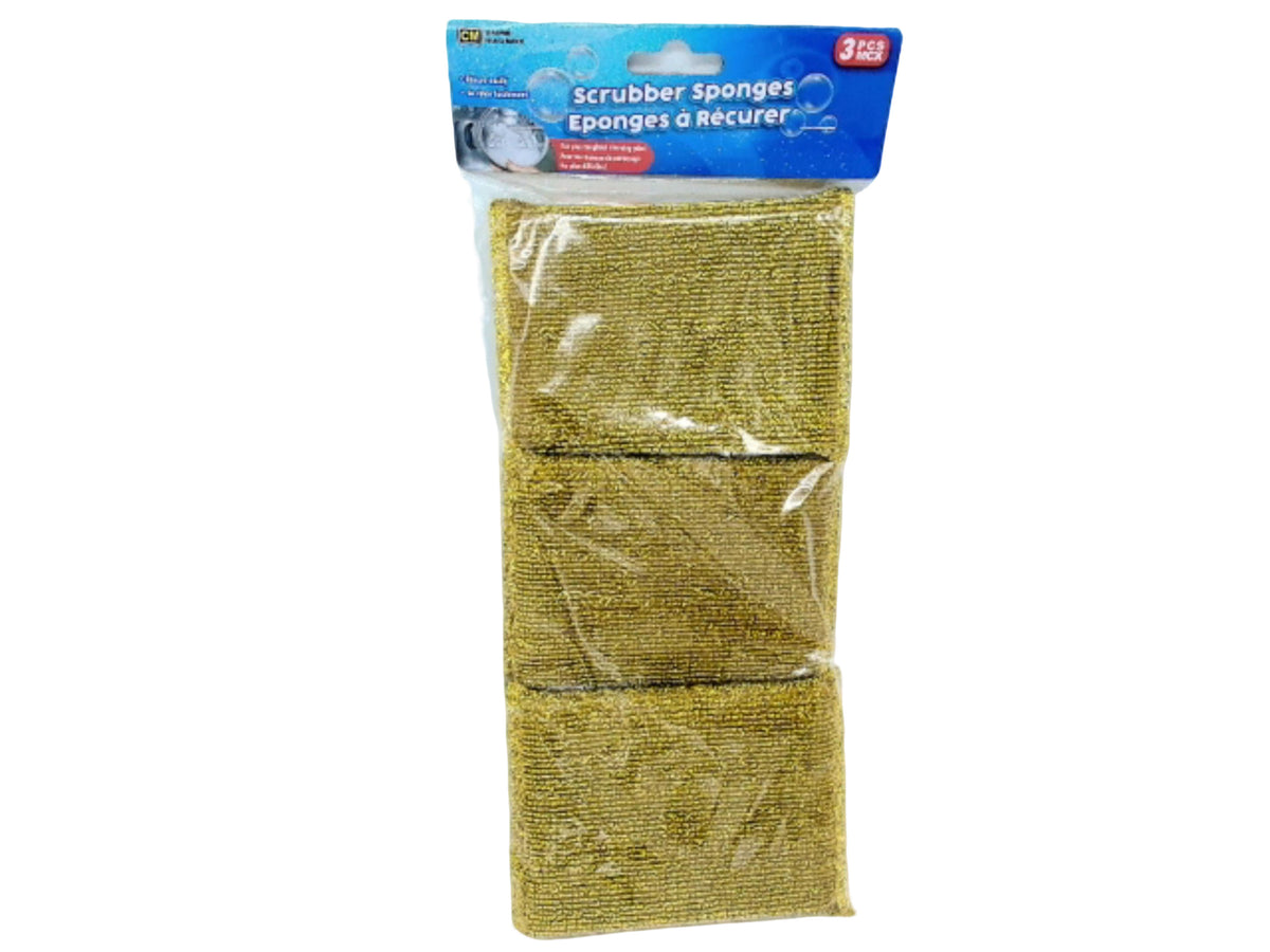 Scrubber Sponge 3 Pack